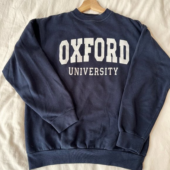 Vintage Oxford University Crewneck Sweatshirt - Picture 1 of 2